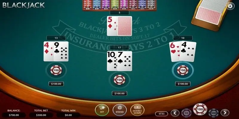 Mẹo chơi Blackjack cơ bản cho tân thủ King88